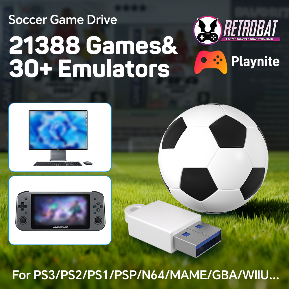 Retro Gaming N64 - Przenośny dysk twardy do gier N64/PS3/PS2/PS1/MAME/PSP,