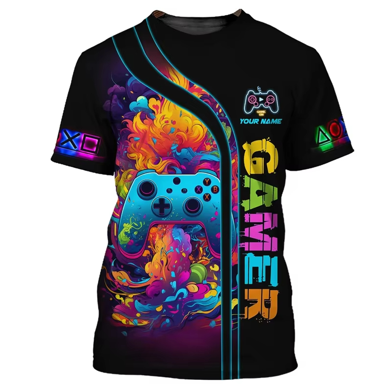 Retro Gaming T Shirt - Gra dla dzieci T Shirt Dzieci