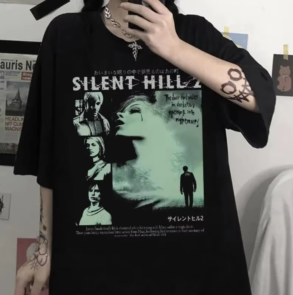 2026 Silent Hill 3 – koszulka  – Retro Gaming T Shirt recenzja i cena