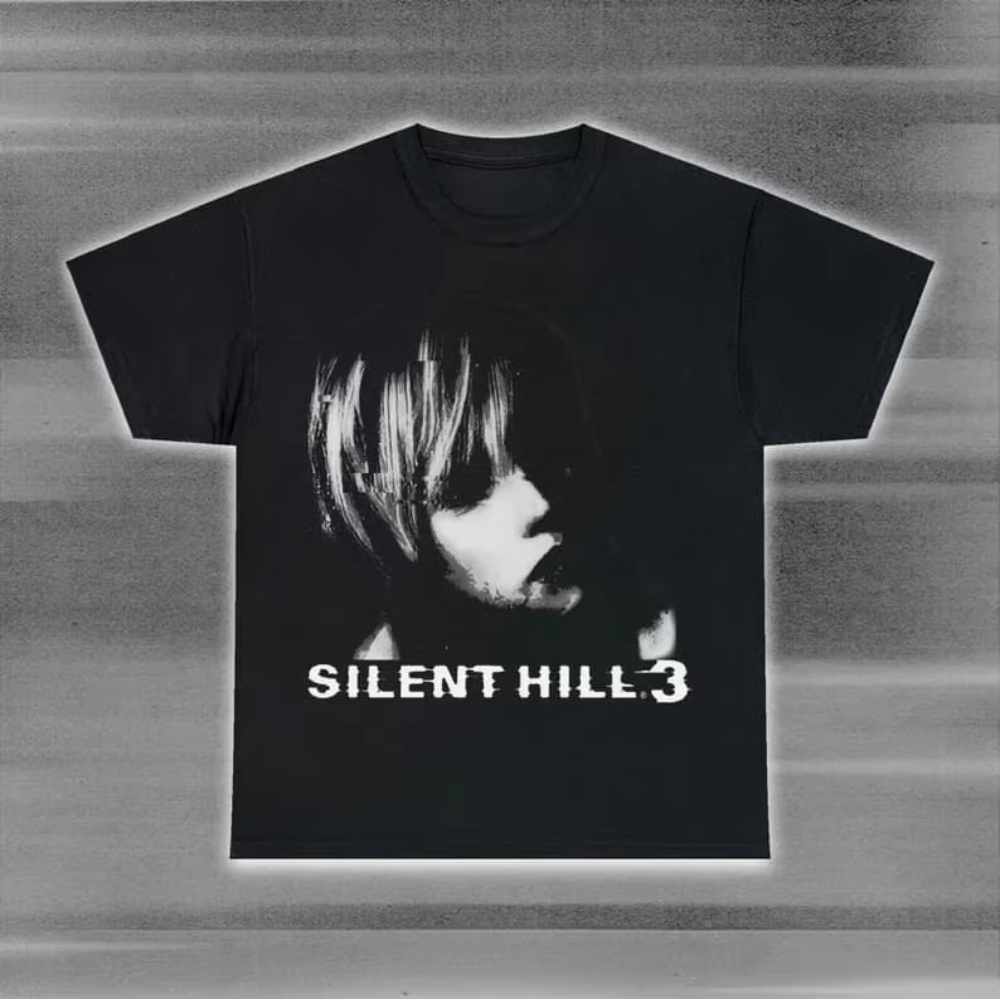 2026 Silent Hill 3 – koszulka  – Retro Gaming T Shirt recenzja i cena