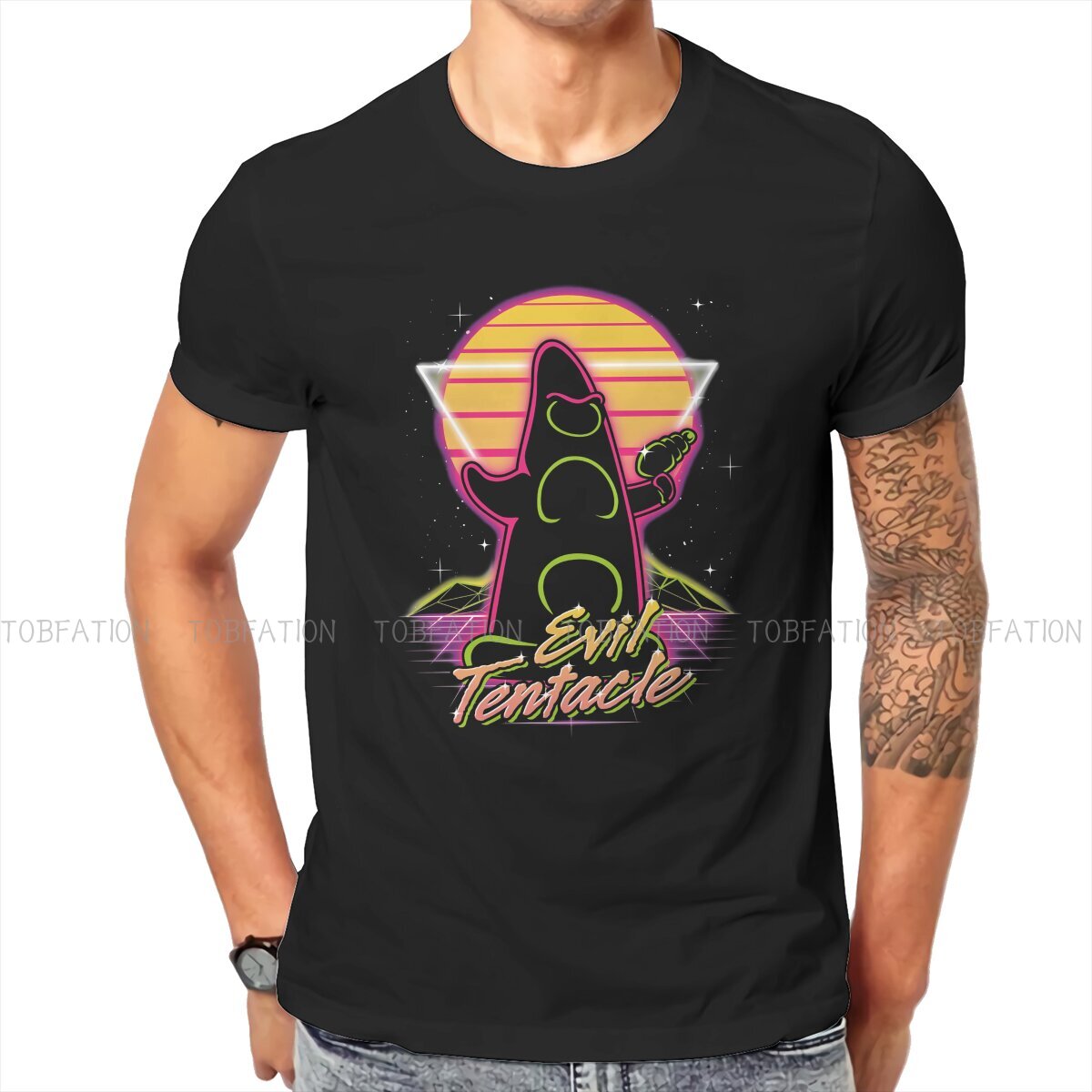 Retro Evil O Neck TShirt Day O – Retro Gaming T Shirt recenzja i cena