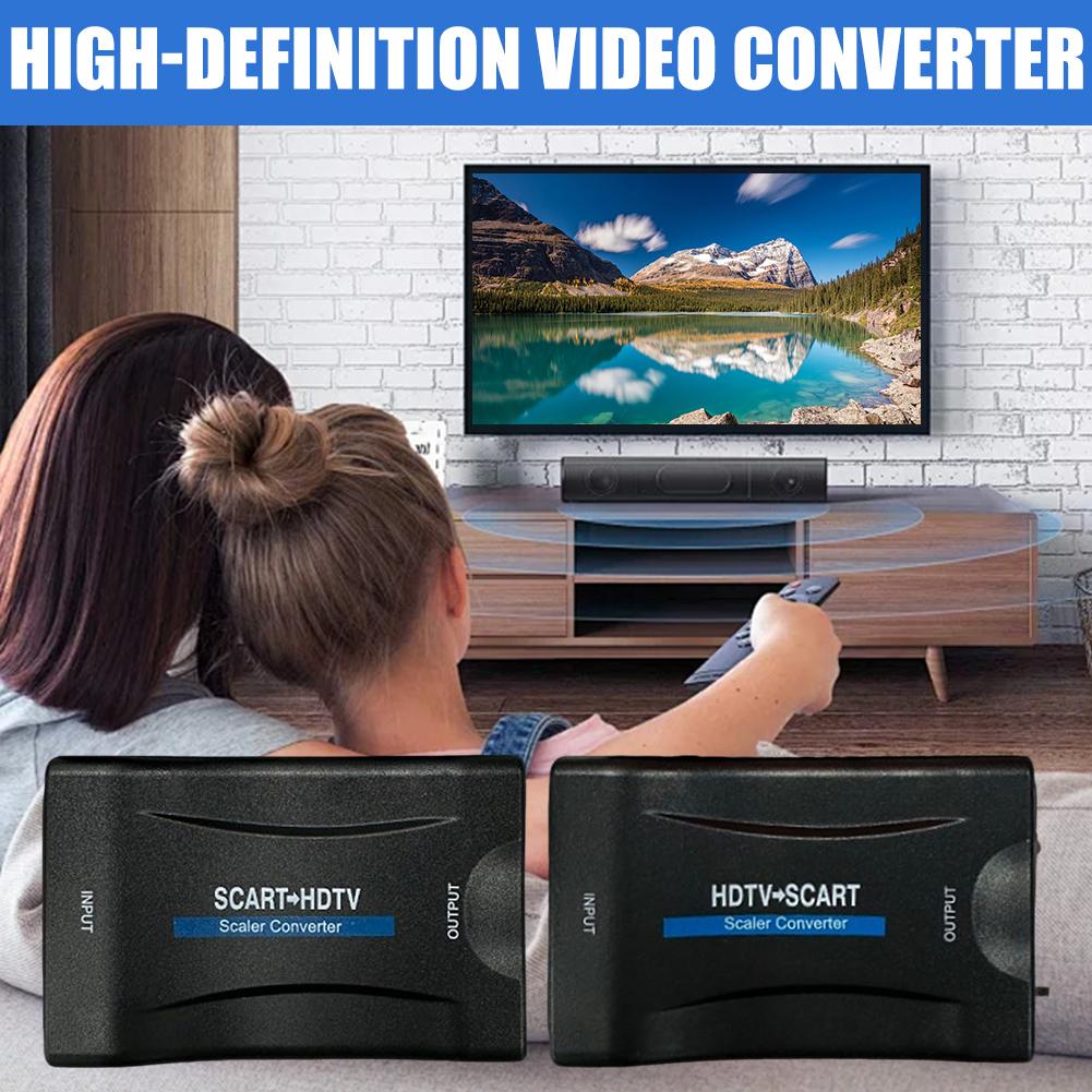 Adapter konwerter HDMI na SCAR – Scart To Hdmi recenzja i cena