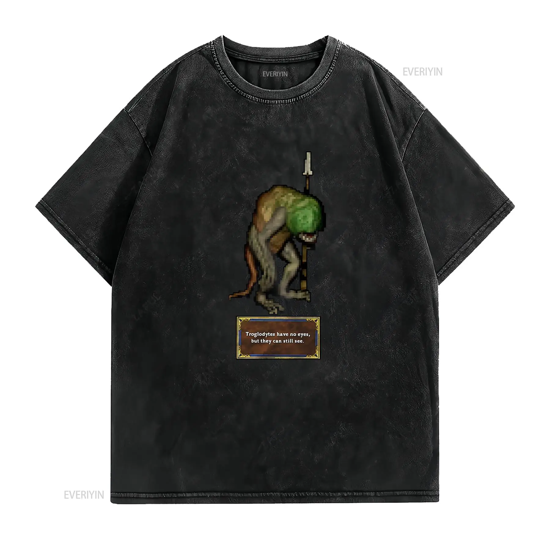 Koszulka Troglodyte Heroes of  – Retro Gaming T Shirt recenzja i cena