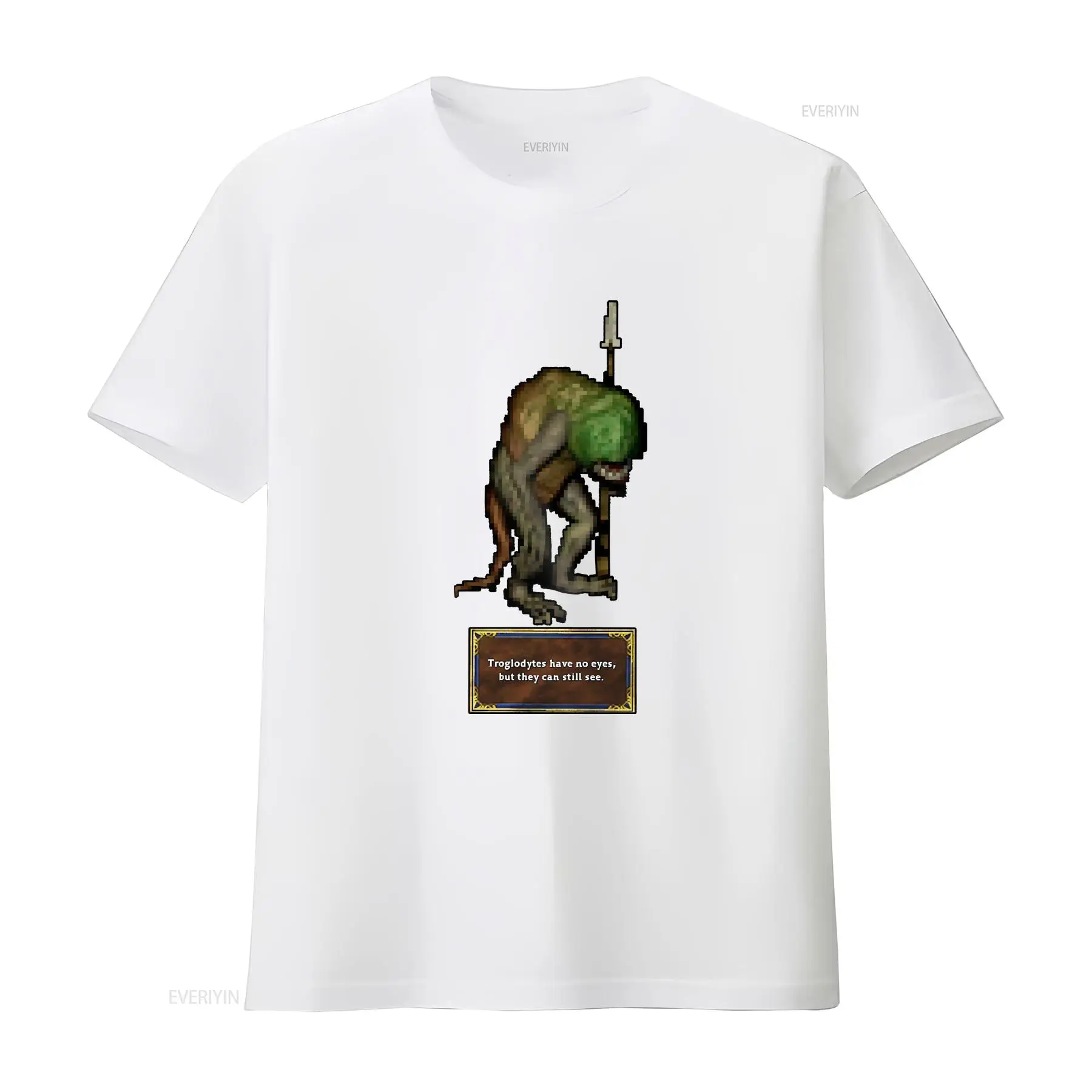 Koszulka Troglodyte Heroes of  – Retro Gaming T Shirt recenzja i cena
