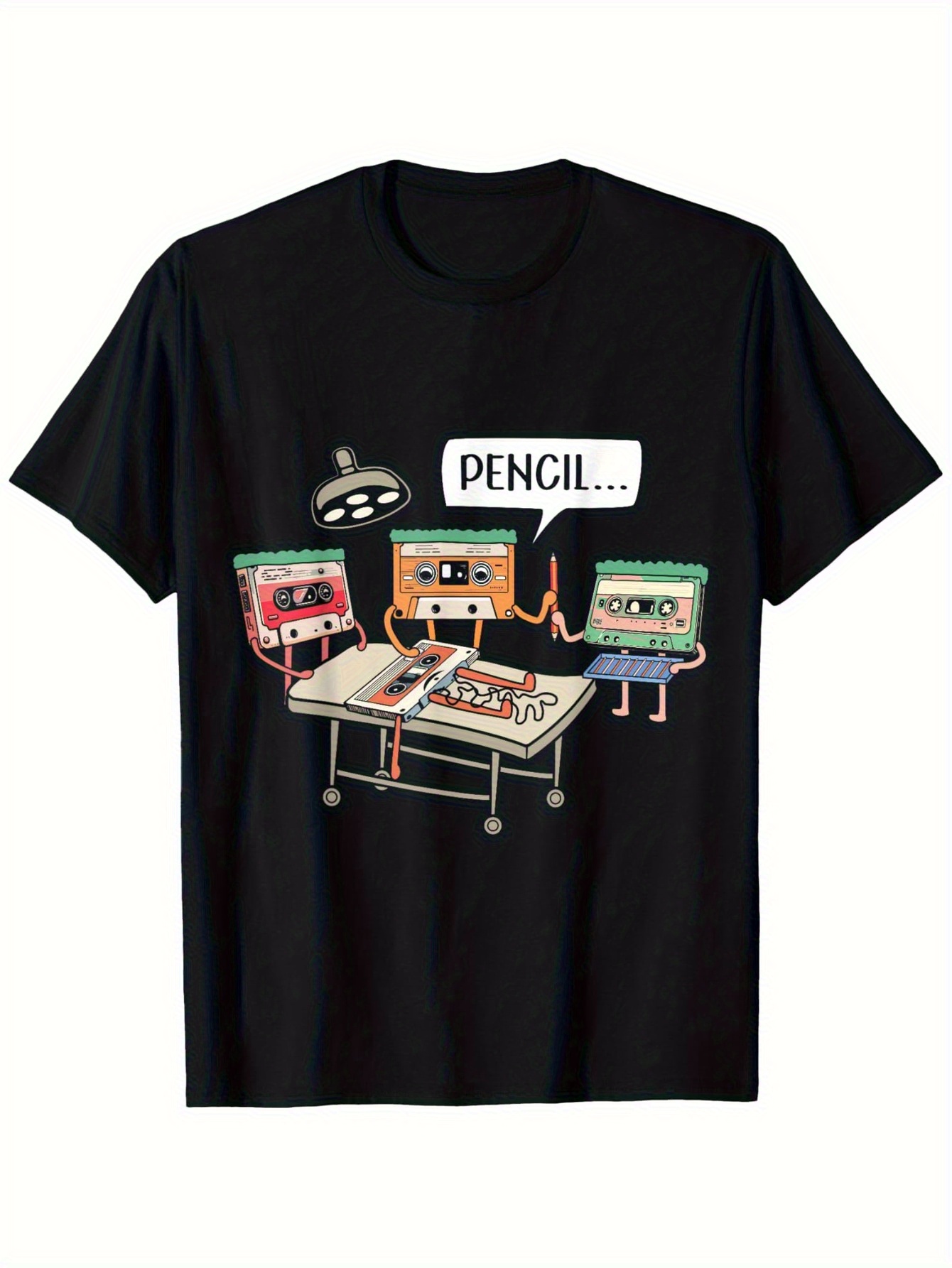 Męska bawełniana czarna koszul – Retro Gaming T Shirt recenzja i cena