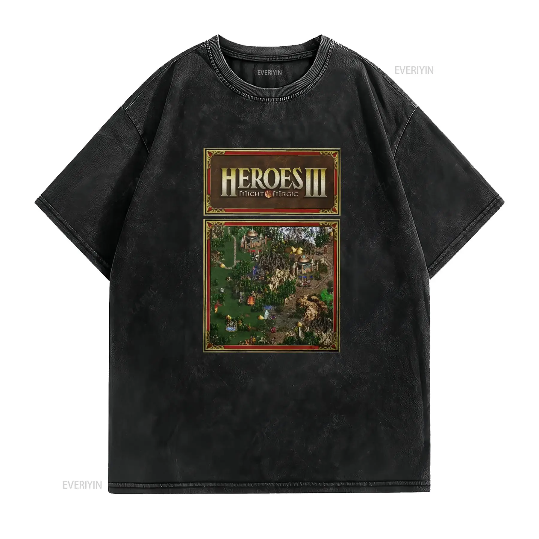Koszulka Heroes Map of Might A – Retro Gaming T Shirt recenzja i cena
