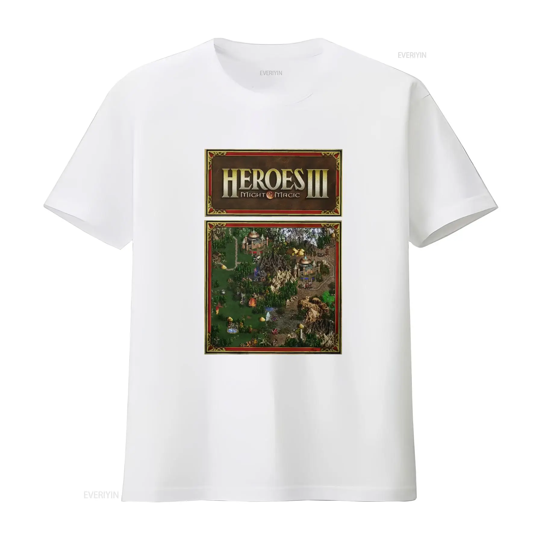 Koszulka Heroes Map of Might A – Retro Gaming T Shirt recenzja i cena